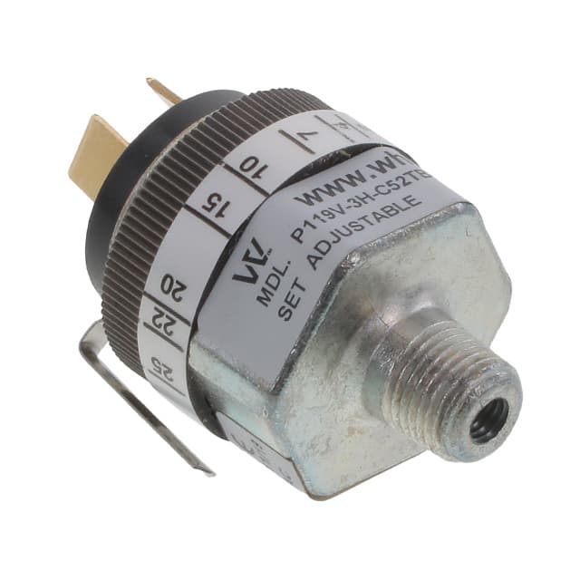 P119V-3H-C52TB-DIS Whitman Controls, LLC  Sensori di pressione Trasduttori - Industriali